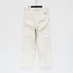DOUBLE PLEATED CHINO TROUSERS #WHITE [23FW-WMP-PT01]