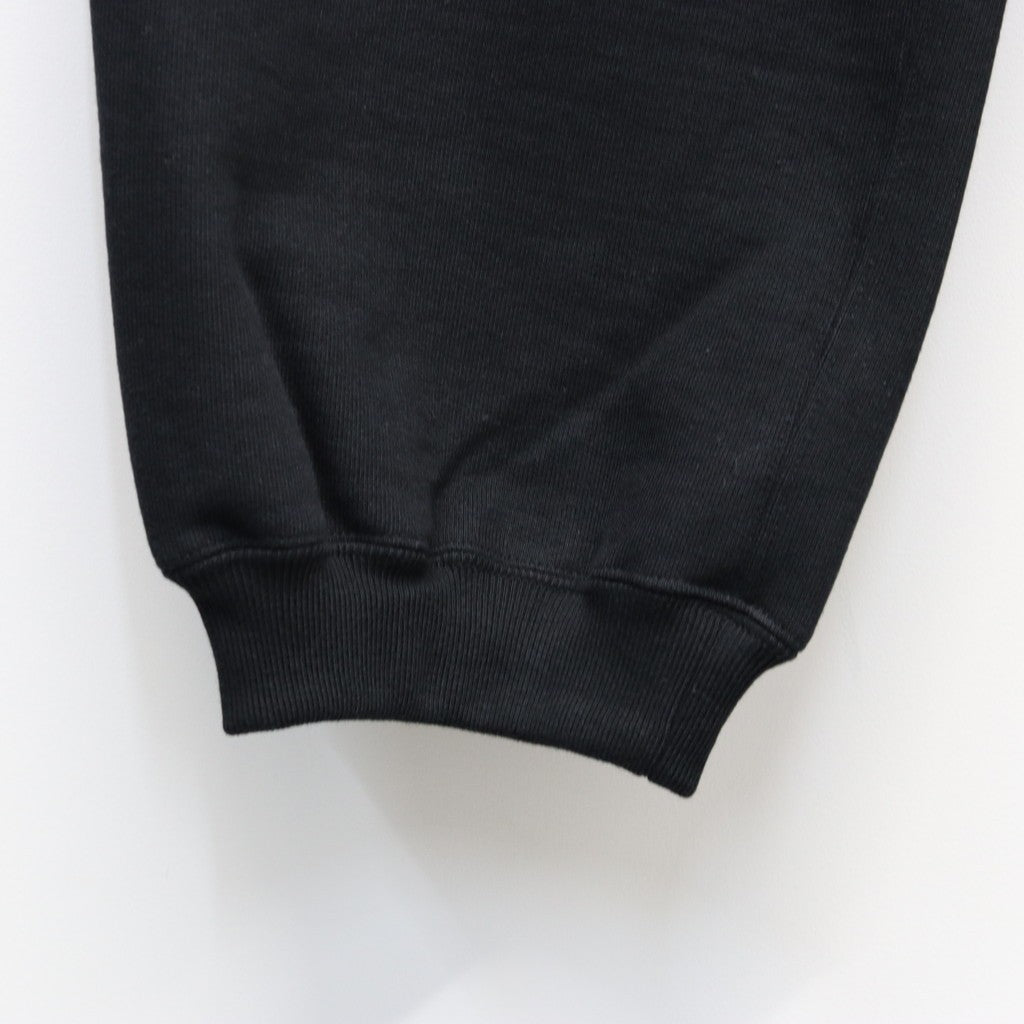 HEAVY WEIGHT SWEAT PANTS #BLACK [25FW-WMC-SP01]