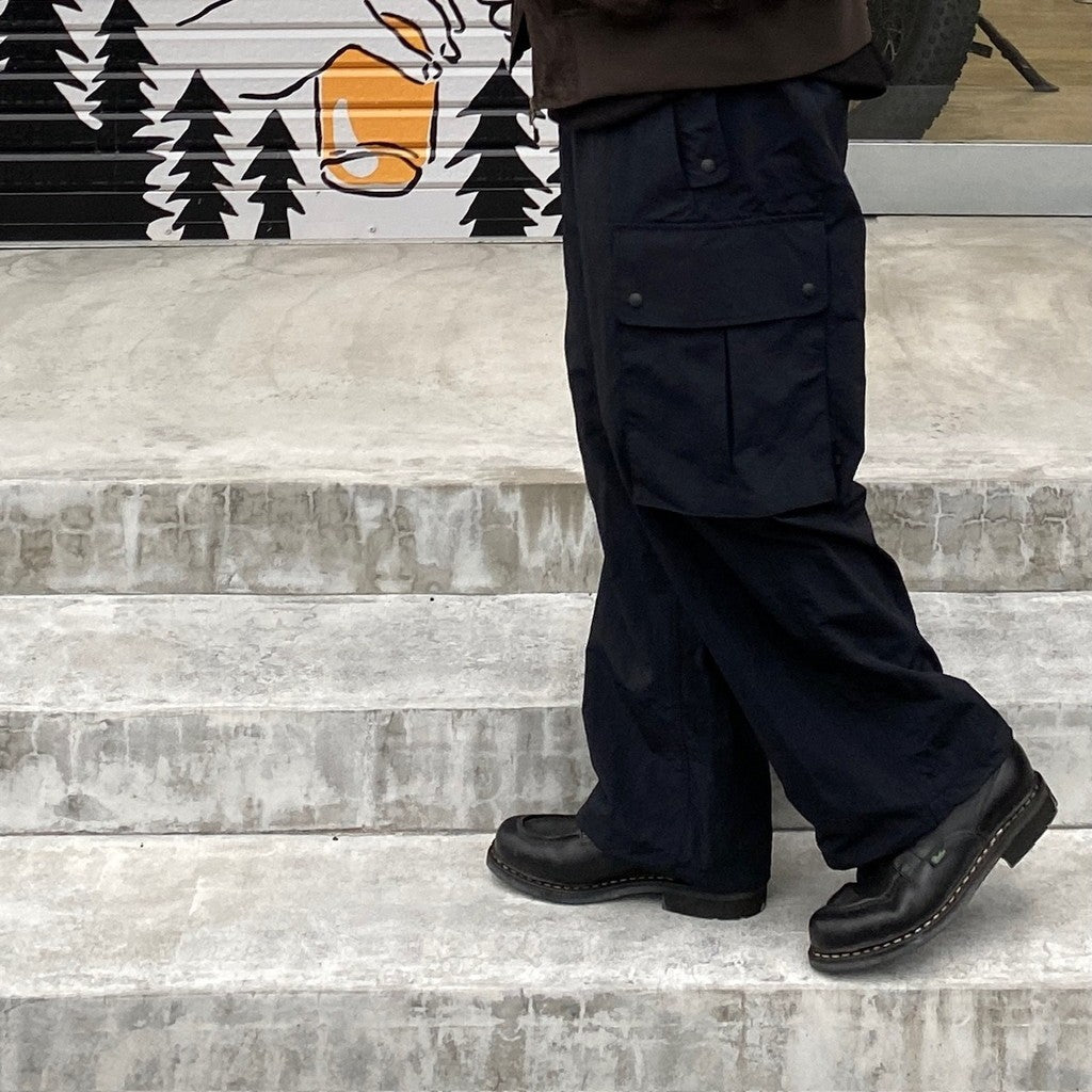 高科技降落傘褲 #黑色 [BP-55024]