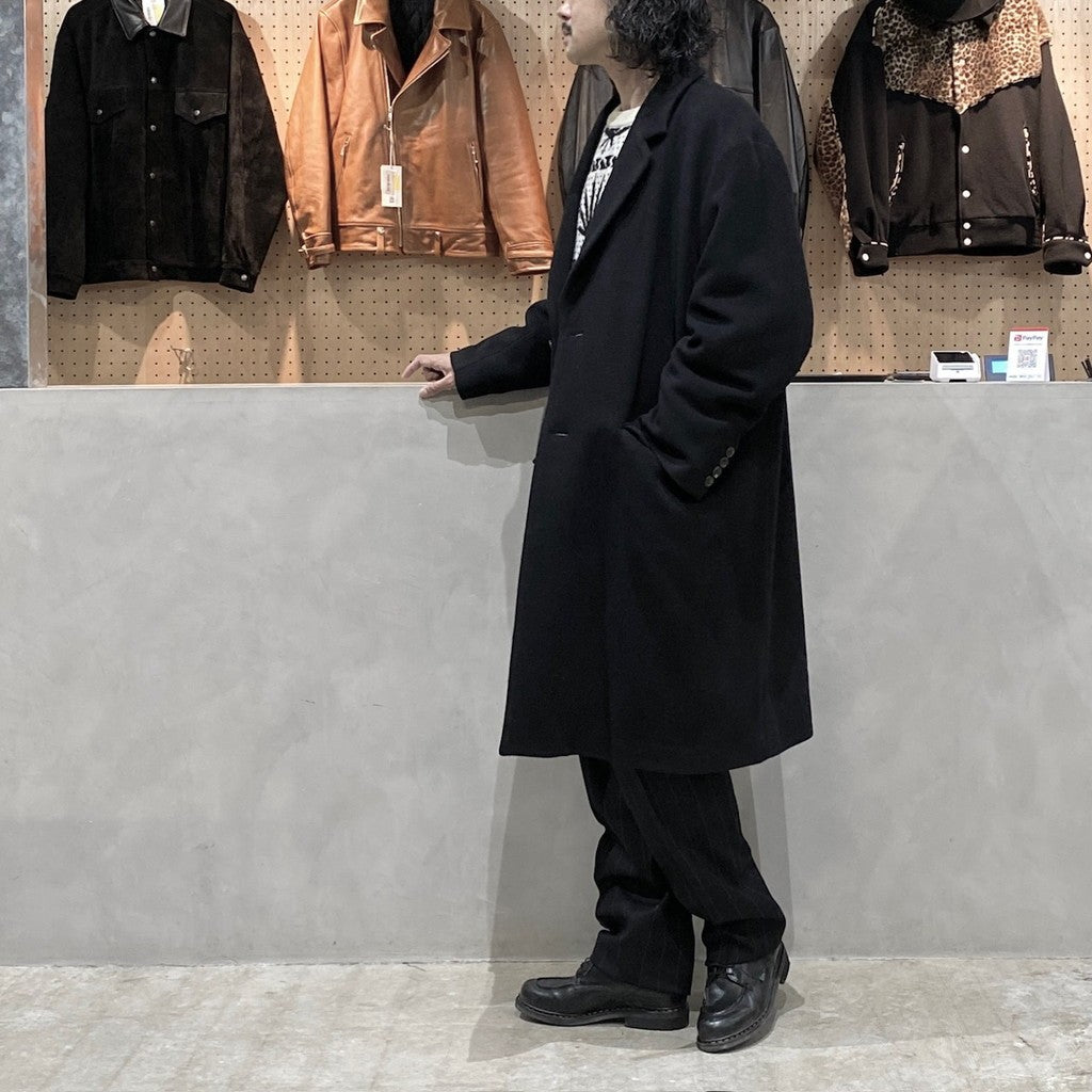 CHESTERFIELD COAT ( TYPE-1 ) #BLACK [24FW-WMO-CO04]