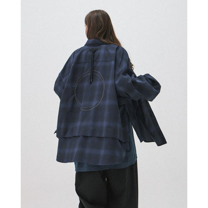 "GSR-01" 2-Layer Oversized Shirt (Light) #BATHYAL [GOOPI-24AW-SEP-01]