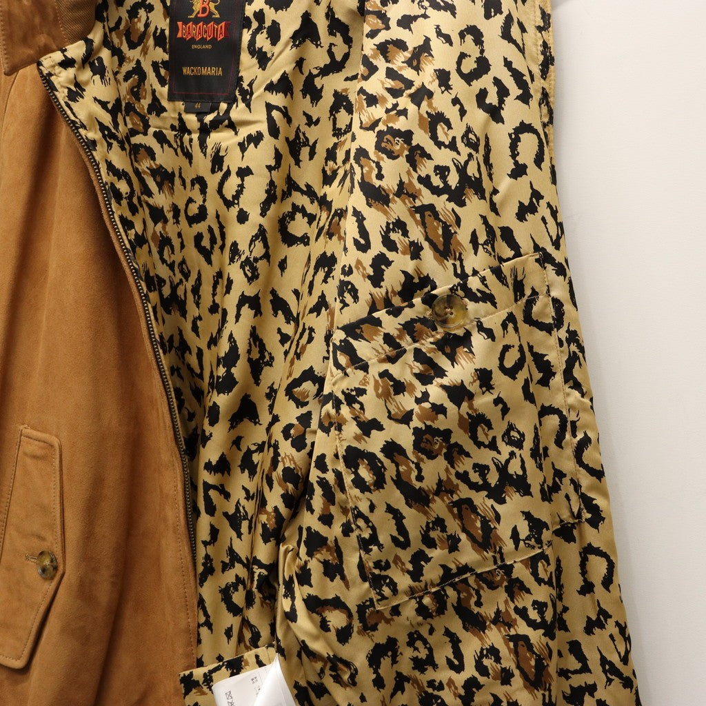 BARACUTA | G9 SUEDE LEATHER HARRINGTON JACKET #BEIGE [25FW-WMO-BC01]