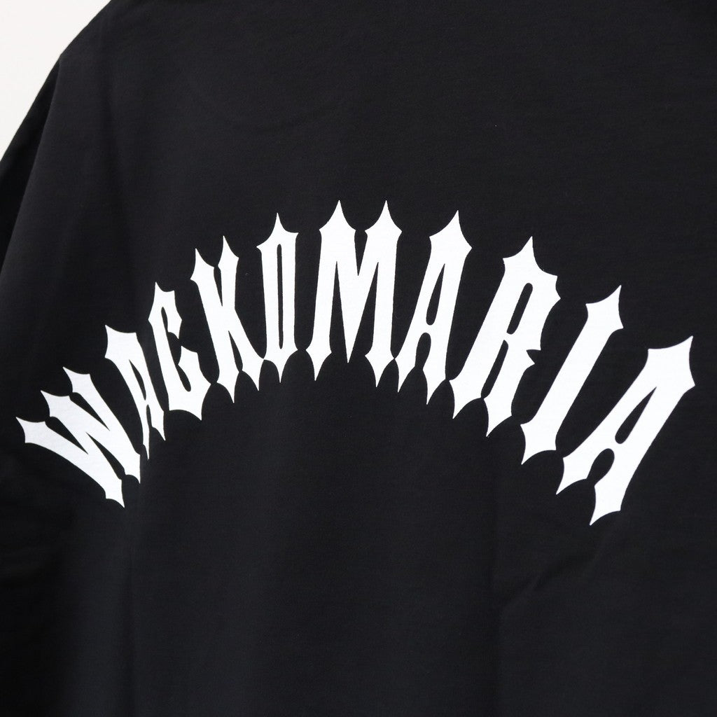 水洗重磅圓領T卹（1型）#黑色 [25SS-WMT-WT01]