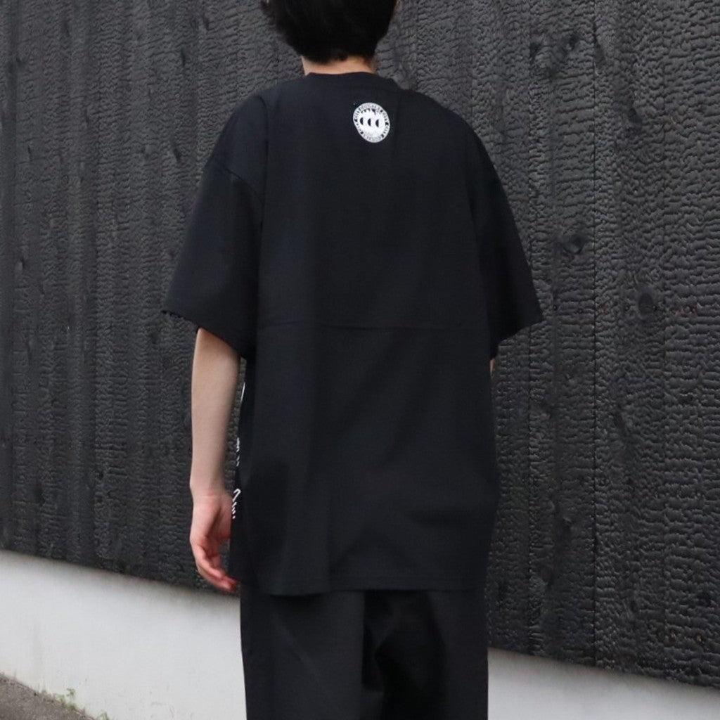 COTTON T-SHIRT_V.A #BLACK [CCC-263T007]