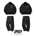TRACK NYON DOWN JACKET & PANTS (上下セット) #BK（LINE/BLACK） [TAION-JK13JS / TAION-PT13JS]