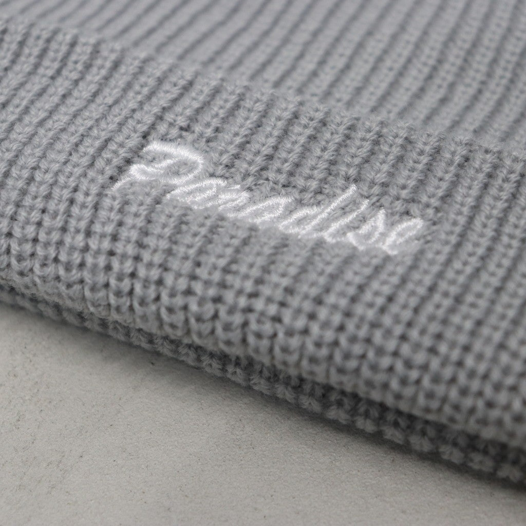 針織手錶帽（1 型）#灰色 [25FW-WMA-CP05]