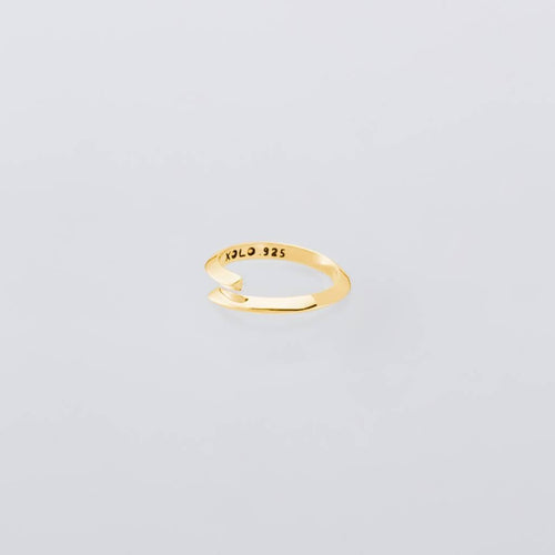 Triangle Ring -Thin- -Gold- #GOLD [XOR086G]