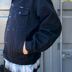 Wrangler | TRUCKER JACKET #BLACK [24SS-WMO-WG01]