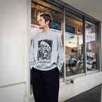 OVERDYE FK MindfulnessBlock CREW NECK #GREY [CES27CS02]