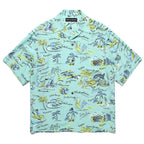 HAWAIIAN SHIRT S/S ( TYPE-2 ) #MINT [25SS-WMS-HI02]