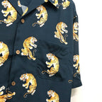 TIM LEHI | HAWAIIAN SHIRT S/S ( TYPE-2 ) #NAVY [26SS-WMS-HI04]