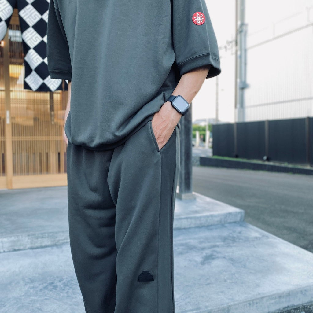 PE JERSEY JOG PANTS #CHARCOAL [CES29PT17]