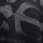 PATTERN MOHAIR KNIT #Black [26FW_KN01]
