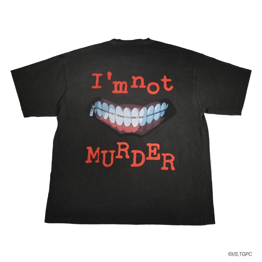 東京喰種 | 短袖T卹（金木研面具）#黑色 [TTGM25SM001]