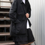 PERTEX UTILITY LONGLINE SHIRT #BLACK [FPA02261U0004]