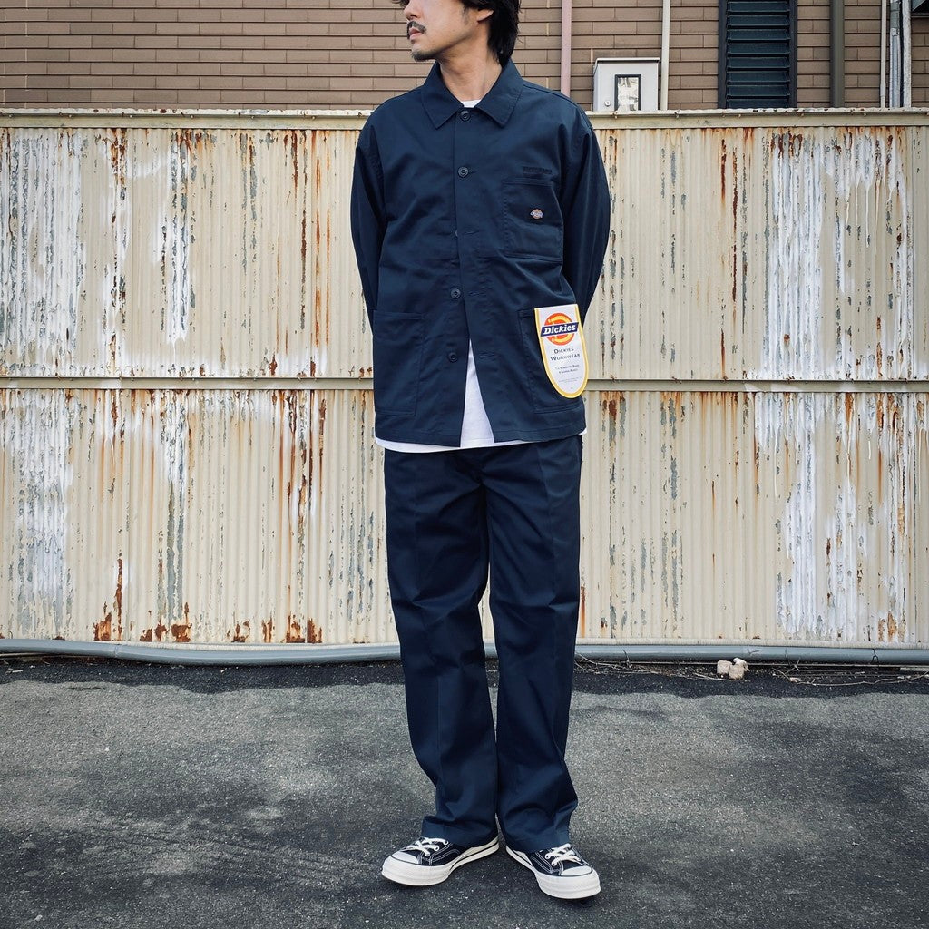 DICKIES | PLEATED TROUSERS #NAVY [26SS-WMP-DC01]