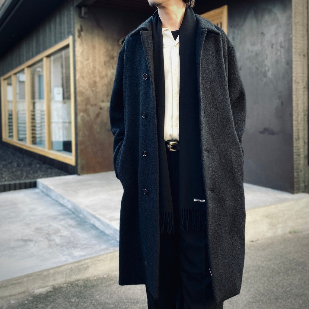 SCARF #BLACK [25FW-WMA-GG11] - cocorozashi 三重県四日市市の