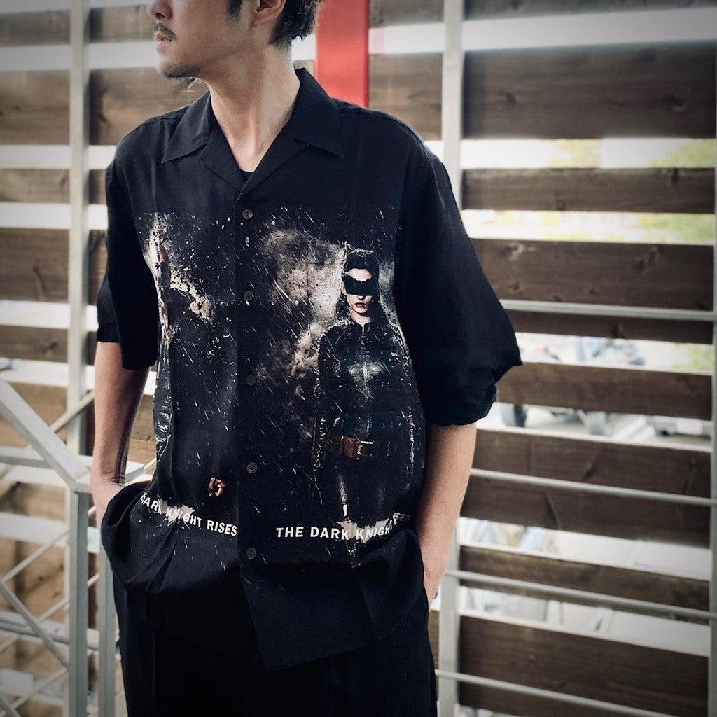 THE DARK KNIGHT TRILOGY | S/S HAWAIIAN SHIRT ( TYPE-3 ) #ONE [TDKT-WM-HI03]
