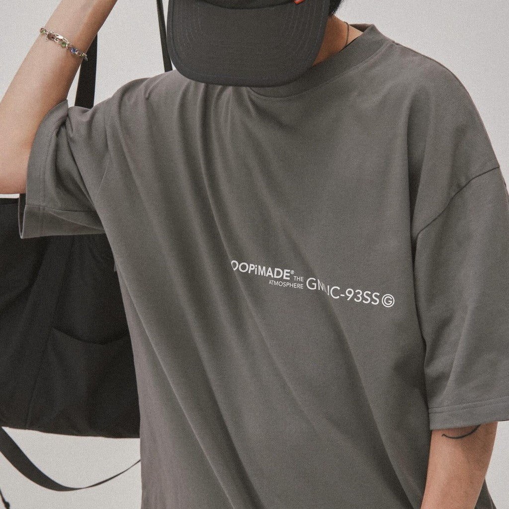 M005-i 「Crescent-G」 Graphic Tee #GRAY [GOOPI-24SS-APR-04]