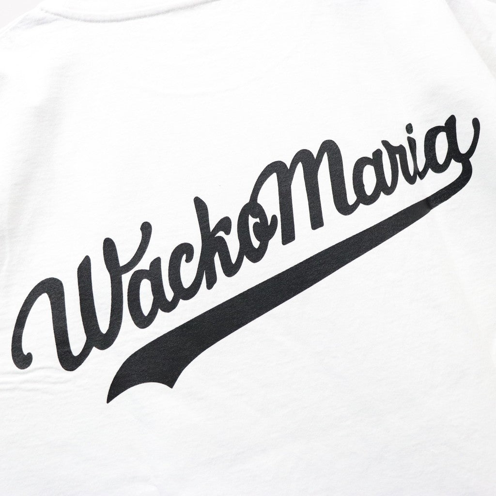 WASHED HEAVY WEIGHT CREW NECK T-SHIRT ( TYPE-6 ) #WHITE [26SS-WMT