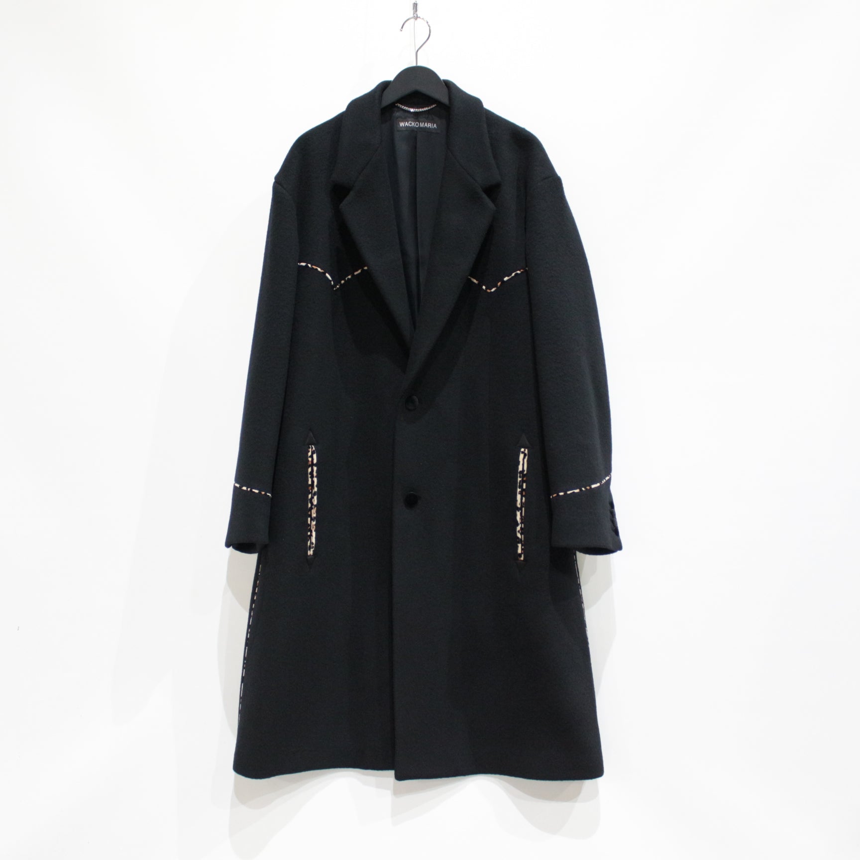 WESTERN COAT #BLACK [23FW-WMO-CO06]