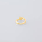 Square Ring -Thin- -Gold- #GOLD [XOR088G]