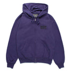 重型全拉鍊連帽衛衣（4 型）#紫色 [25SS-WMC-SS08]