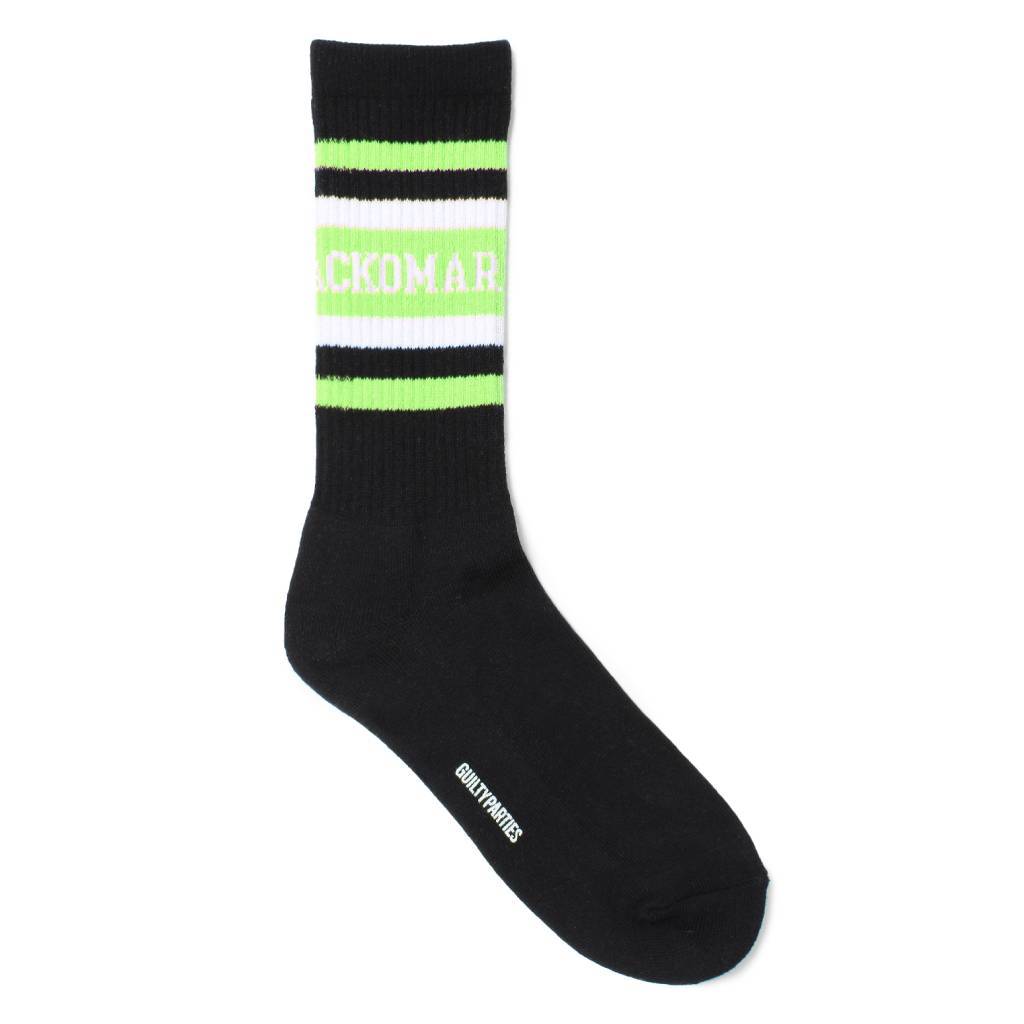 SKATER SOCKS ( TYPE-1 ) #BLACK-GREEN [25SS-WMA-SO01]