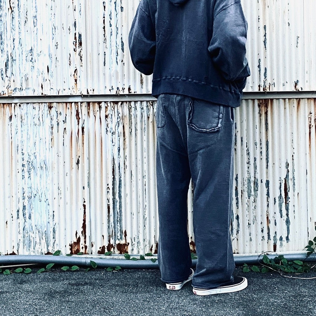 WEATHERED SWEAT PANTS - EGGPLANT #EGGPLANT [BWU-WSPE]