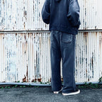 WEATHERED SWEAT PANTS - EGGPLANT #EGGPLANT [BWU-WSPE]