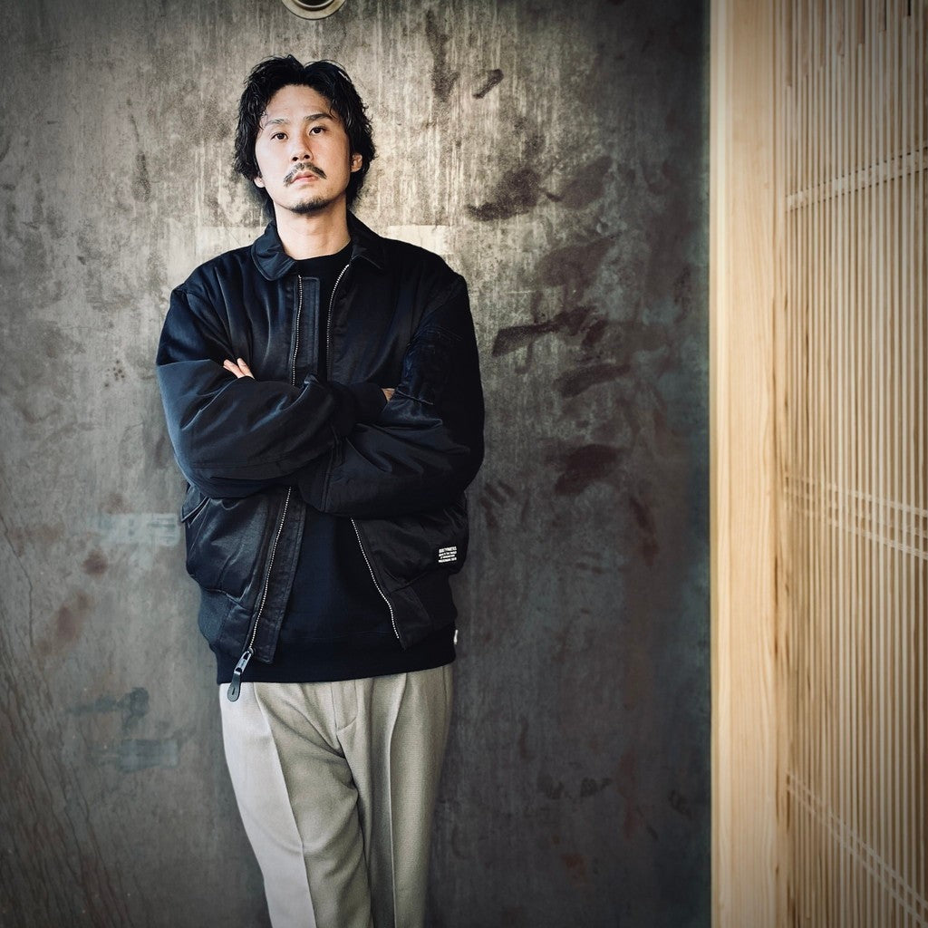 SPIEWAK | CWU-45 FLIGHT JACKET #BLACK [25FW-WMO-SW01] – cocorozashi