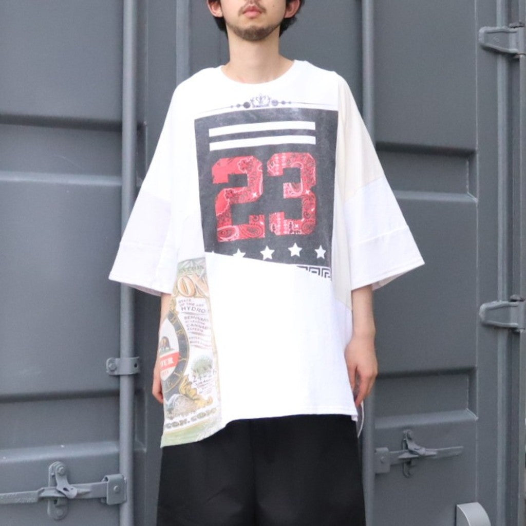 PUZZLE TEE C #WHITE [C2647909C]