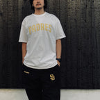 MLB | SD | CREW NECK T-SHIRT ( TYPE-3 ) #WHITE [MLB-WM-TEE03]
