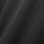 WAFFLE CREW KNIT #Black [SS26-SW03]