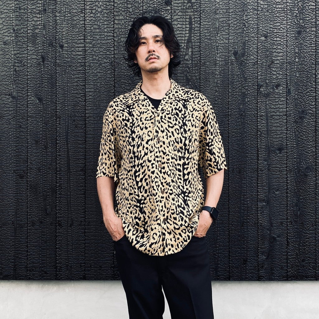 HAWAIIAN SHIRT S/S ( TYPE-3 ) #BROWN [26SS-WMS-HI05]