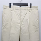 DICKIES | PLEATED TROUSERS #OFFWHITE [25FW-WMP-DC01]