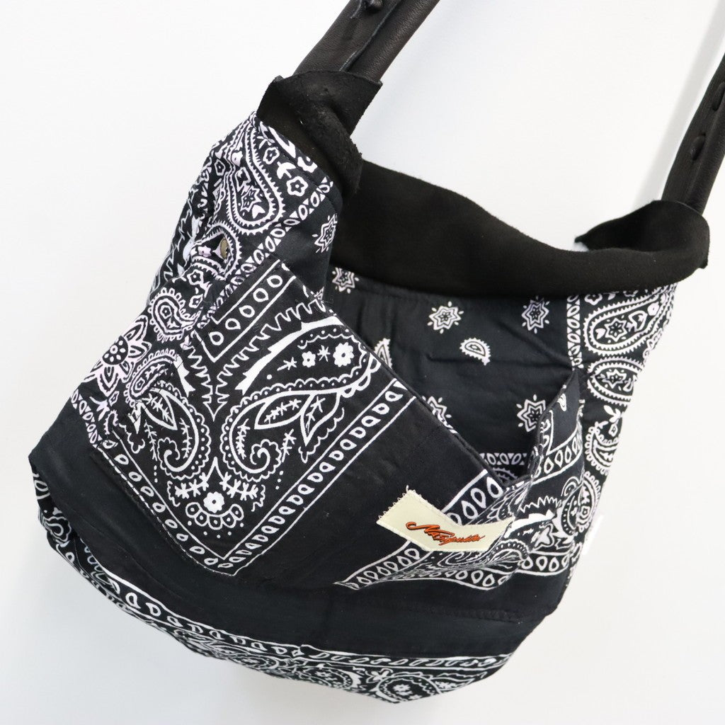Early Morning | DEERSKIN LARGE MESSENGER BAG #BLACK [EM0924403]