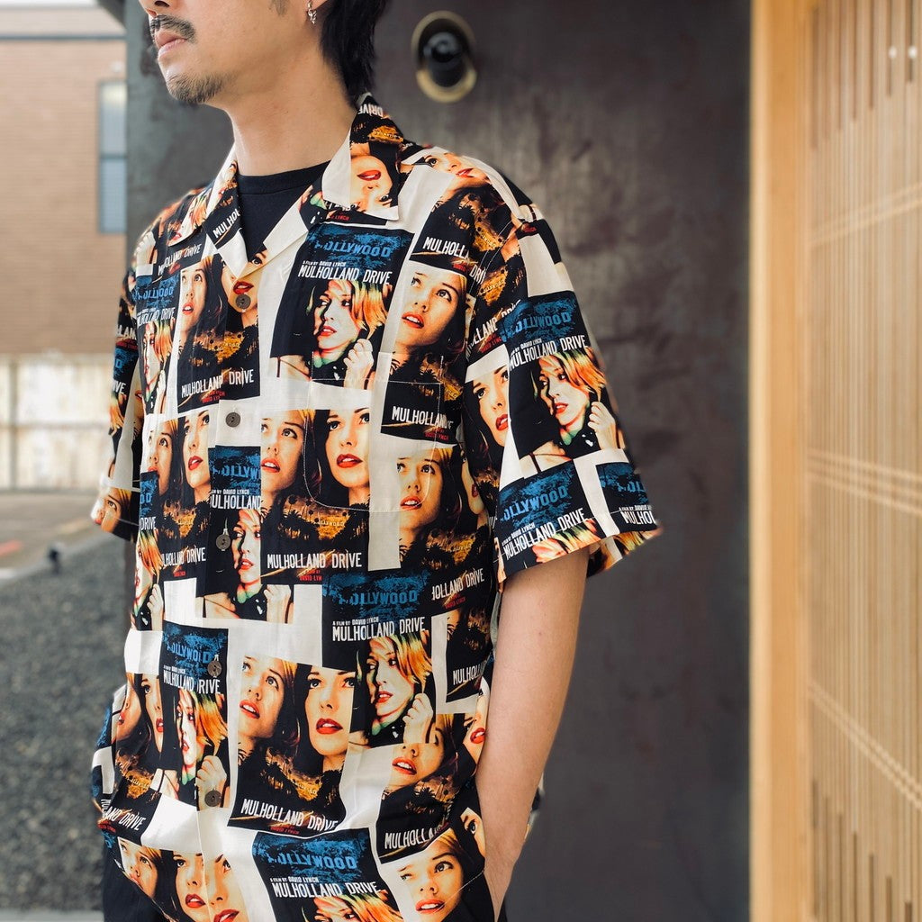 MULHOLLAND DRIVE | S/S HAWAIIAN SHIRT ( TYPE-1 ) #WHITE [MD-WM-HI01]