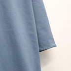 TECH DRAWSTRING S/S TEE #SMOKE BLUE [BE-35026]