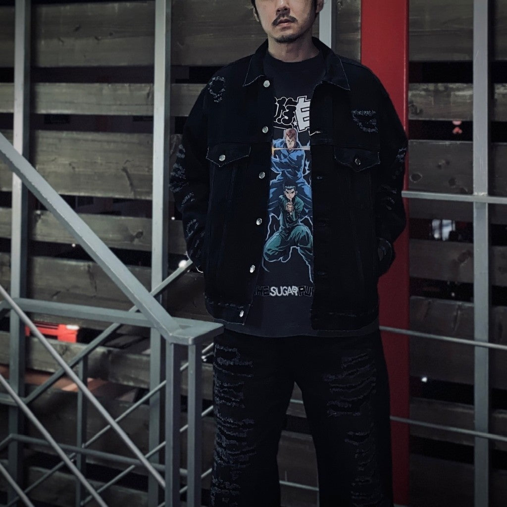 遊遊白書 | 遊遊白書春夏T卹 - YUSUKE / 桑原 #BLACK [TYUM24AM001]