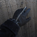 Artisan's Hand-stuffed (VEGETABLE TANNING PIG LEATHER) #BLACK [M-P4-AC2]