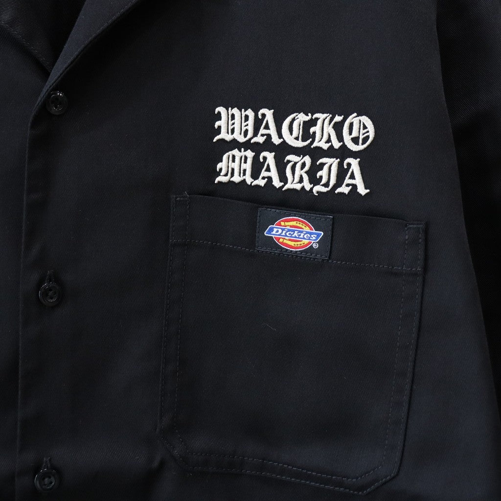 DICKIES | WORK SHIRT #BLACK [24SS-WMS-DC01] - cocorozashi 三重県