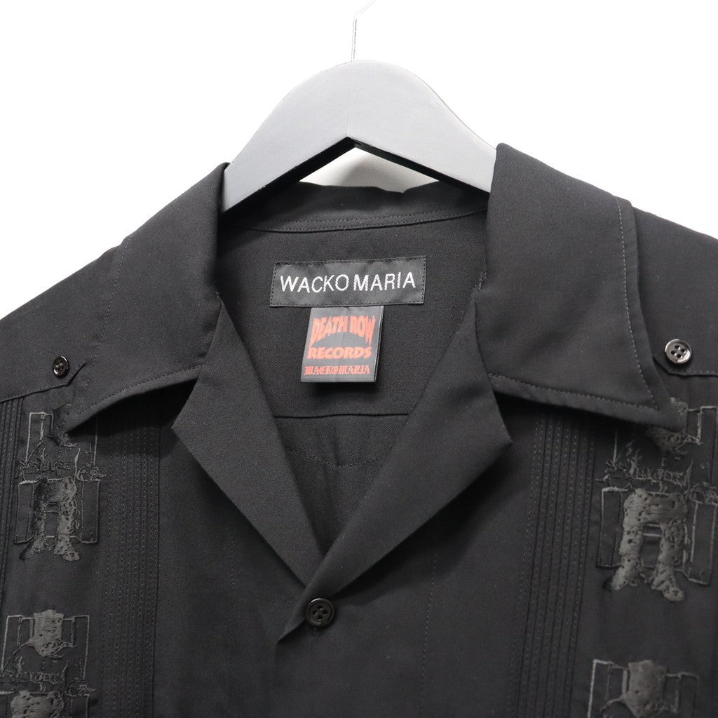 DEATH ROW RECORDS | CUBA SHIRT S/S #BLACK [DEATHROW-WM-OC02]