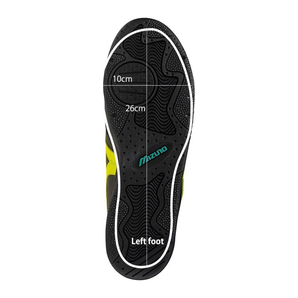 MORELIA LS #BLACK / GREEN / YELLOW [D1GA260A]