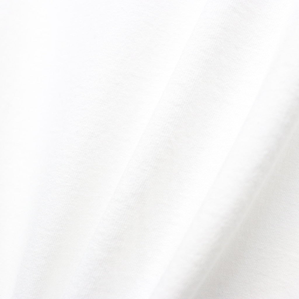 WASHED HEAVY WEIGHT CREW NECK T-SHIRT ( TYPE-8 ) #WHITE [26SS-WMT-WT09]