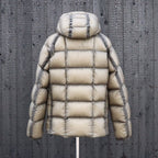 D.D. SHELL HOODED DOWN JACKET #356 FALLEN ROCK [21CMOW702A -26FWM]