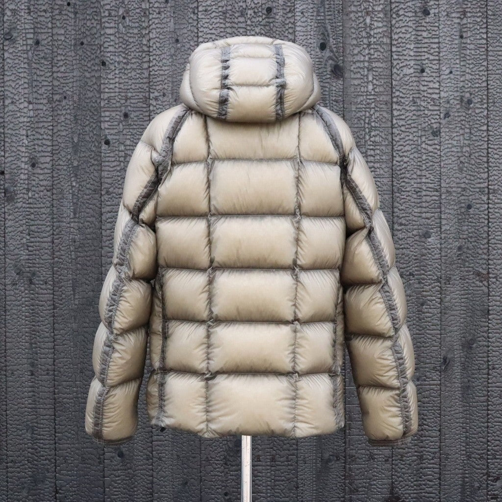D.D. SHELL HOODED DOWN JACKET #356 FALLEN ROCK [21CMOW702A -26FWM]