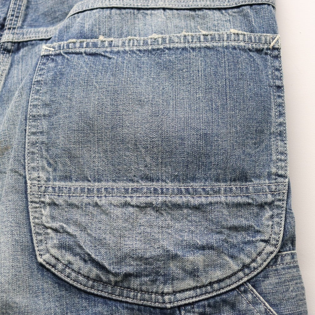 HERITAGE DENIM PAINTER PANTS AGED #INDIGO [BW261-HDPP]