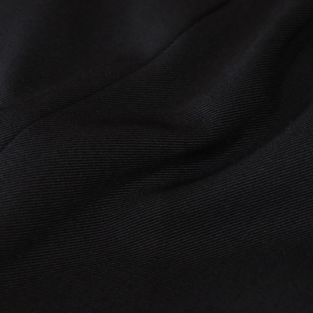 PLEATED TROUSERS #BLACK [24FWE-WMP-TR01]