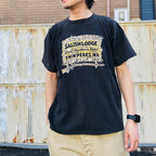 SALISH LODGE TEE AGED #88/12 BLACK [BW261-SLT]